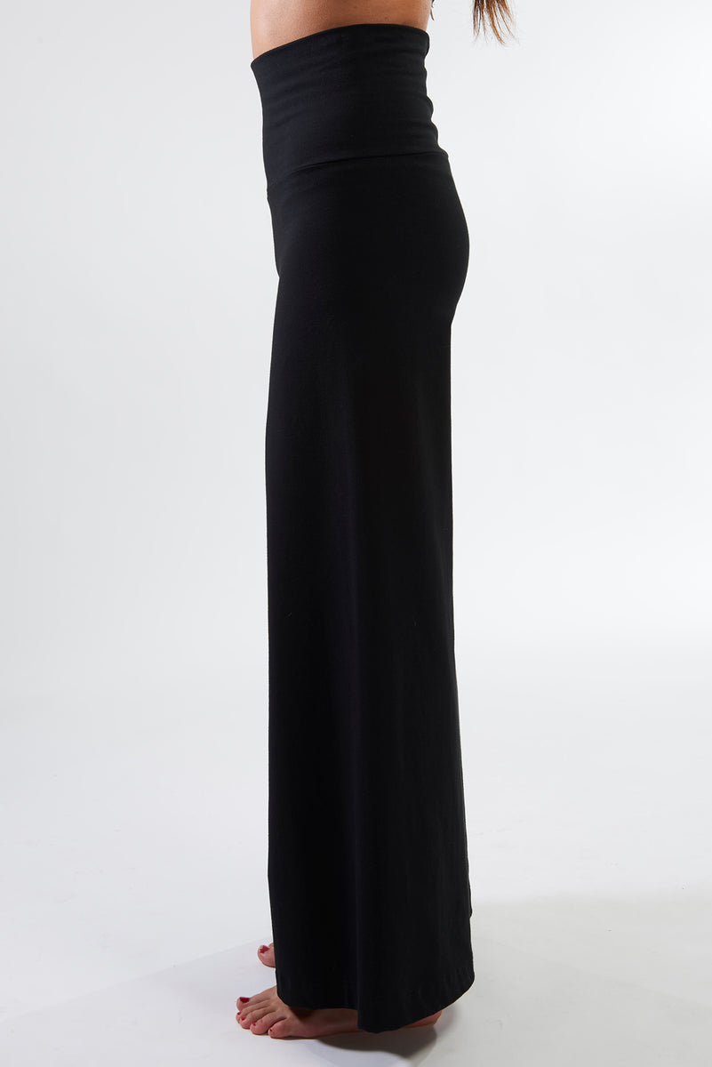 Women's Black Palazzo Pants - 23Y017340R08